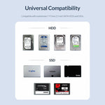 ORICO 2526C3 2.5 吋 USB-C / Type-C 便攜硬碟外殼