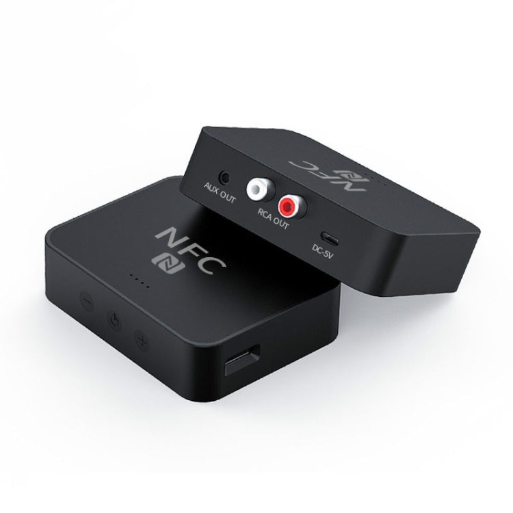 R6 NFC 藍牙 5.0 桌面音樂接收器，支援 TF 卡