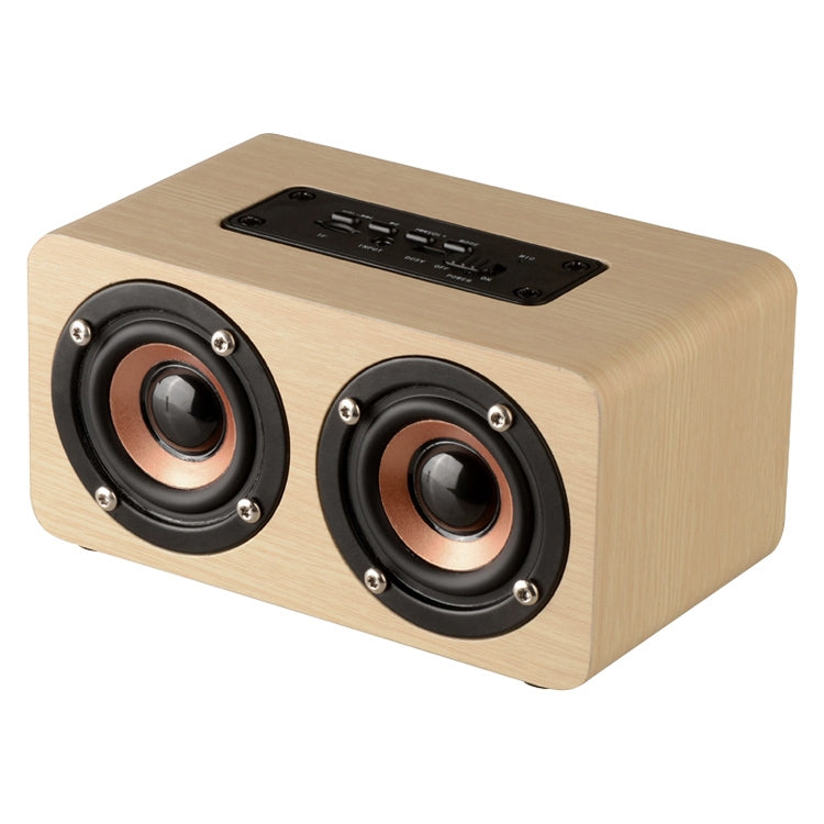 W5 便攜 HiFi 震撼低音木質藍牙喇叭，W5