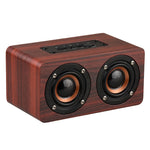 W5 便攜 HiFi 震撼低音木質藍牙喇叭，W5