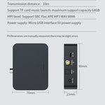 T6 藍牙 5.0 電腦電視發射器 光纖同軸 AUX 多功能 TF 卡 HiFI 藍牙音頻發射器