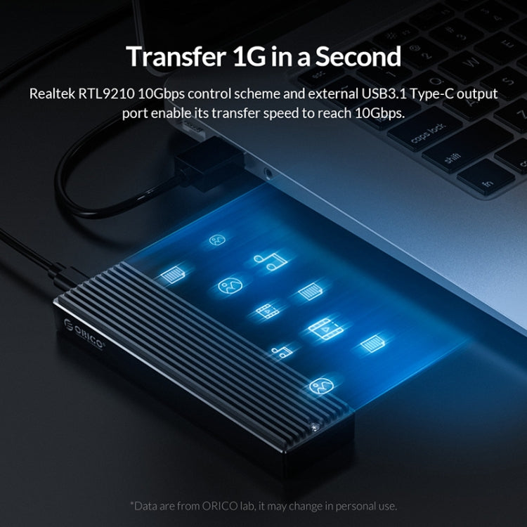 ORICO M2PV-C3 M.2 NVMe SSD 外接盒，ORICO M2PV-C3