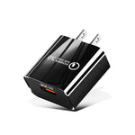 迷你 QC3.0 USB 18W 手機平板通用快速充電器，美規插頭，美規插頭