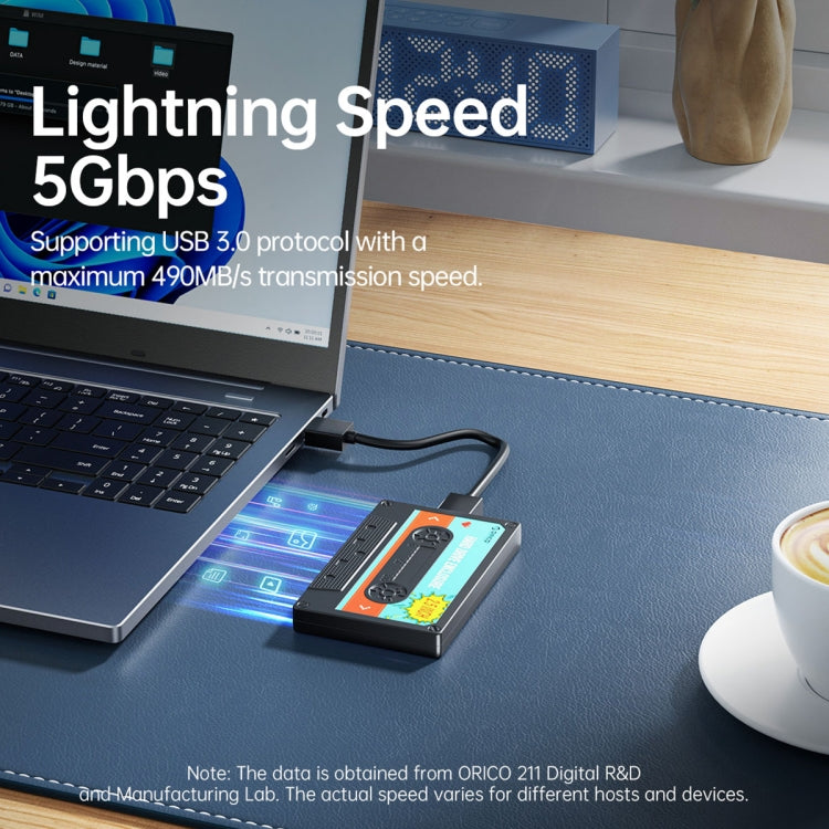 ORICO 2580U3 2.5 吋 USB 3.0 SATA 硬碟外接盒 經典行動硬碟盒，2580U3