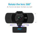 Richwell PC-06 迷你 360 度旋轉 4.0 MP 高清自動對焦電腦網路攝影機含降噪麥克風