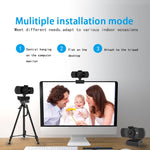 Richwell PC-06 迷你 360 度旋轉 4.0 MP 高清自動對焦電腦網路攝影機含降噪麥克風