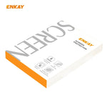 2片裝ENKAY Hat-Prince 3D全螢幕軟PC邊緣+PMMA高清螢幕保護膜，適用華為Watch GT 2 42mm，三星Galaxy Active 2 40mm，三星Galaxy Active 2 44mm，小米手環4，Fitbit Versa 2