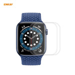 2 片裝適用於 Apple Watch Series 6/5/4/SE 40mm ENKAY Hat-Prince 3D 全螢幕 PET 曲面熱彎高清螢幕保護膜，適用於 Apple Watch Series 6/5/4/SE 40mm