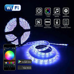 5M 5050 RGB LED 燈條 WIFI 智慧家庭電源套件組（非防水）