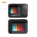 適用於 GoPro HERO9 ENKAY Hat-Prince 3 合 1 0.2mm 9H 2.15D 保護鏡頭及螢幕鋼化玻璃膜