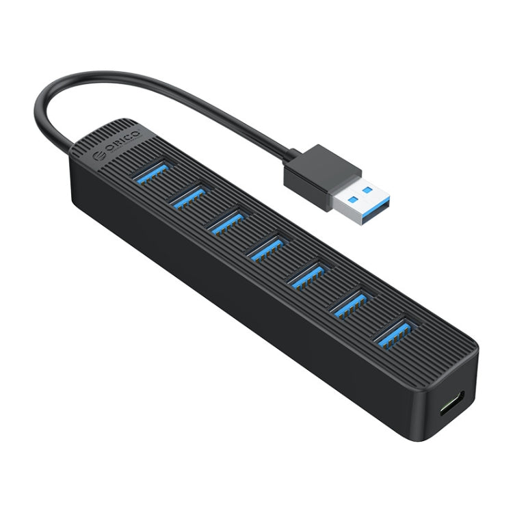 ORICO TWU3-7A-BK 七埠 USB 3.0 集線器，TWU3-7A