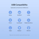 ORICO TWU3-7A-BK 七埠 USB 3.0 集線器，TWU3-7A