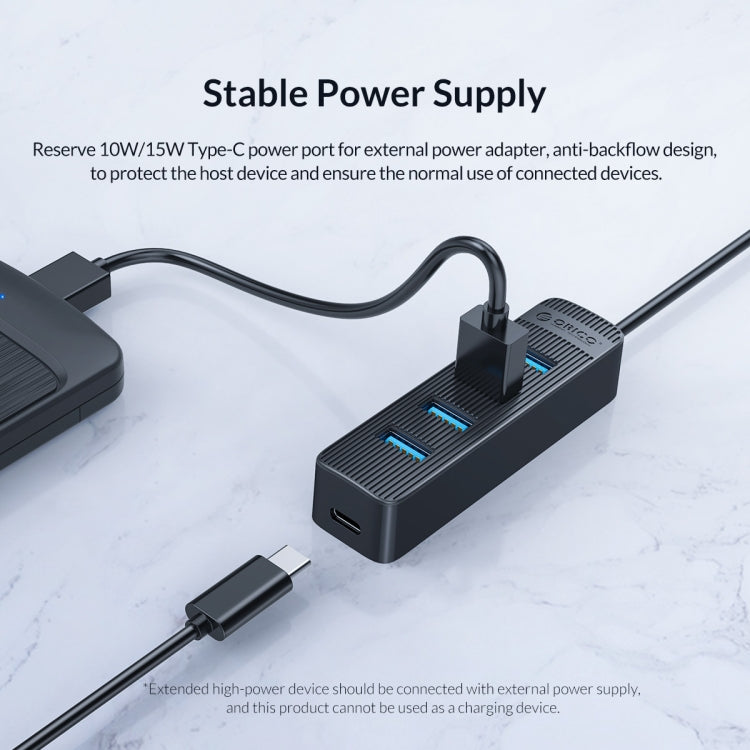 ORICO TWU3-7A-BK 七埠 USB 3.0 集線器，TWU3-7A