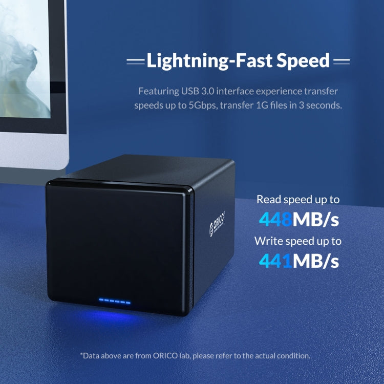 ORICO NS200RU3 兩槽 USB3.0 硬碟外接盒附 RAID，NS200RU3