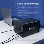 ORICO NS200RU3 兩槽 USB3.0 硬碟外接盒附 RAID，NS200RU3