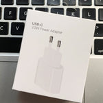PD 20W 單 USB-C / Type-C 介面旅行充電器，歐規插頭，實際 20W 歐規插頭