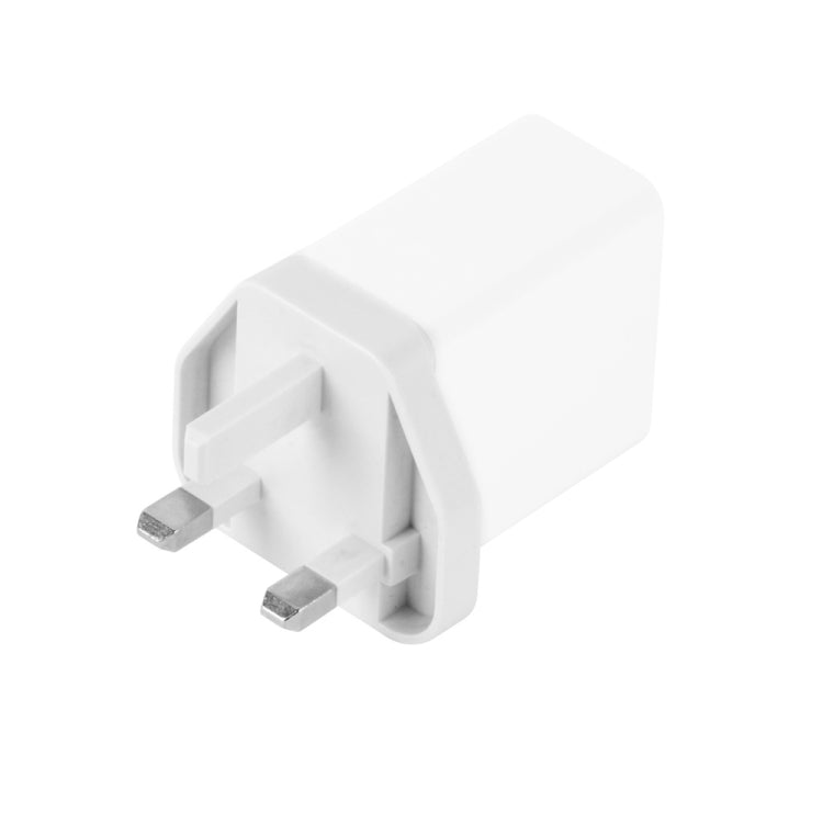 SDC-30W 30W QC 3.0 USB + 2.4A 雙 USB 2.0 埠手機平板電腦通用快速充電器旅行充電器，英規插頭