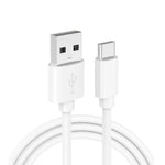 SDC-30W 2 合 1 USB 轉 USB-C / Type-C 數據線 + 30W QC 3.0 USB + 2.4A 雙 USB 2.0 埠 手機平板電腦通用快速充電器旅行充電組，美規插頭，附 USB-C / Type-C 線，美規插頭
