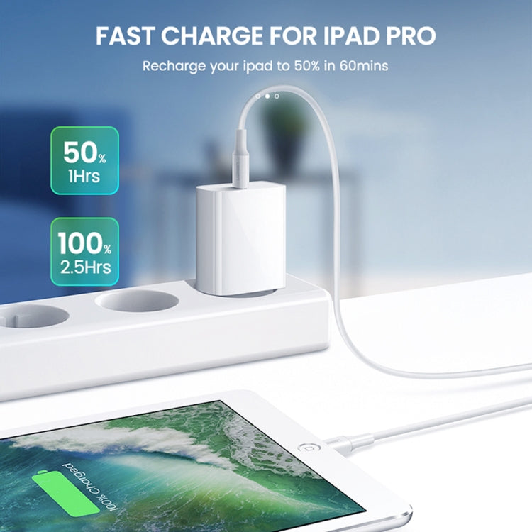 SDC-20W 2合1 PD 20W USB-C / Type-C 旅行充電器 + 3A PD3.0 USB-C / Type-C轉8針快速充電數據線組合，線長：1m，美規插頭，歐規插頭，英規插頭