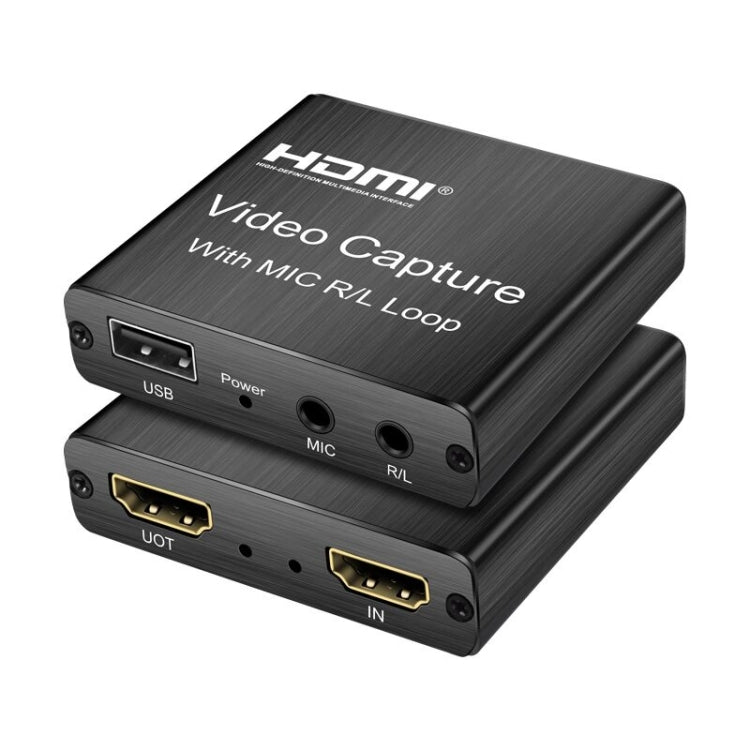 高清 1080P 4K HDMI 視頻擷取卡 HDMI 轉 USB 2.0 視頻擷取盒