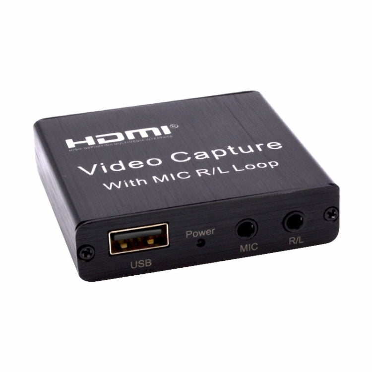 高清 1080P 4K HDMI 視頻擷取卡 HDMI 轉 USB 2.0 視頻擷取盒