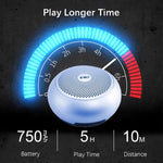 EWA A110 IPX5 防水便攜迷你金屬無線藍牙喇叭，支援 3.5mm 音頻、32GB TF 卡及通話功能