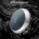 EWA A110 IPX5 防水便攜迷你金屬無線藍牙喇叭，支援 3.5mm 音頻、32GB TF 卡及通話功能