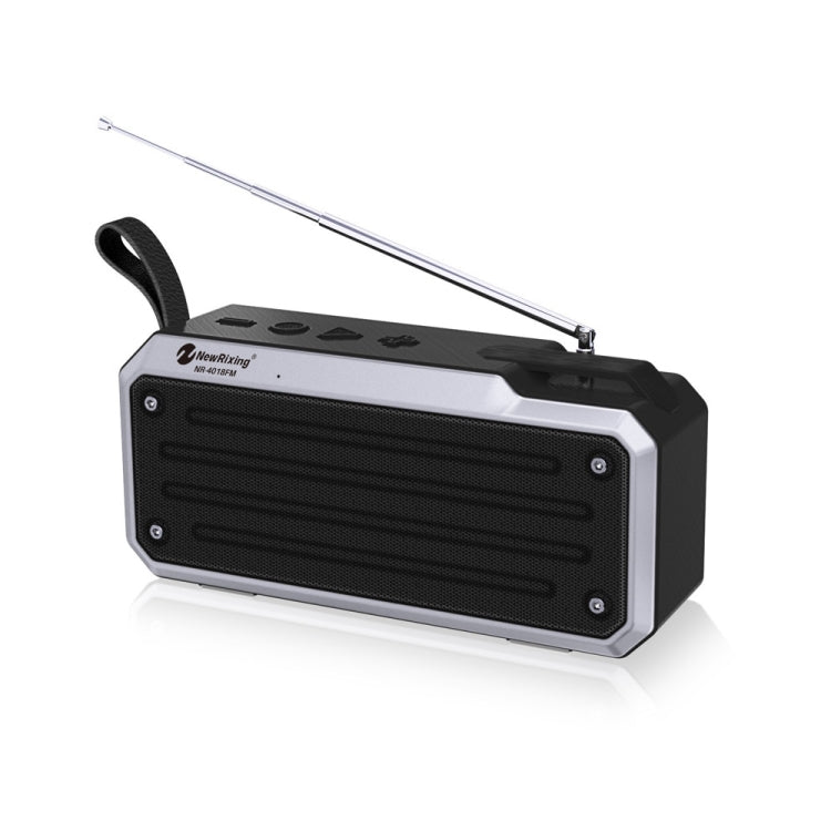 NewRixing NR4018FM TWS 便攜立體聲藍牙喇叭，支援TF卡/FM/3.5mm AUX/U盤/免提通話