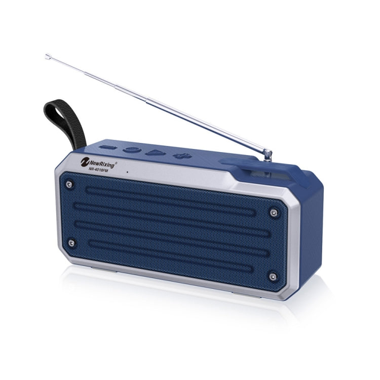 NewRixing NR4018FM TWS 便攜立體聲藍牙喇叭，支援TF卡/FM/3.5mm AUX/U盤/免提通話