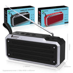 NewRixing NR4018FM TWS 便攜立體聲藍牙喇叭，支援TF卡/FM/3.5mm AUX/U盤/免提通話