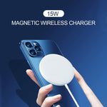 XJ-31 2合1 15W 磁吸無線充電器 + PD 20W USB-C / Type-C 旅行充電套裝，適用 iPhone 12 系列，歐規插頭、美規插頭、英規插頭