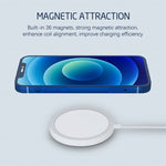 XJ-31 2合1 15W 磁吸無線充電器 + PD 20W USB-C / Type-C 旅行充電套裝，適用 iPhone 12 系列，歐規插頭、美規插頭、英規插頭