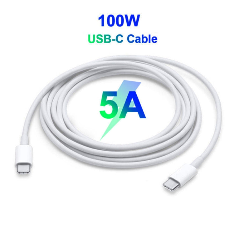 PD-96W 96W PD USB-C / Type-C 筆記型電腦適配器 + 2米5A USB-C / Type-C對USB-C / Type-C快充線，適用於MacBook Pro，歐規插頭、美規插頭、英規插頭