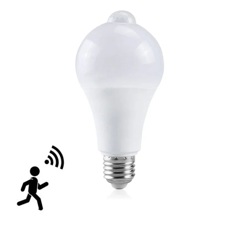 LED 燈 防水動作感應 紅外線感應 E27 LED 感應燈泡 白光