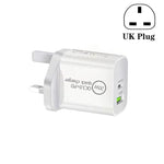 SDC-20WA+C 20W PD + QC 3.0 USB 雙快充通用旅行充電器，英規插頭，英規插頭
