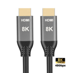 HDMI2.1 8K 120Hz 高動態範圍高清線，線長：1m，120Hz 1m