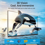 HDMI2.1 8K 120Hz 高動態範圍高清線，線長：1m，120Hz 1m