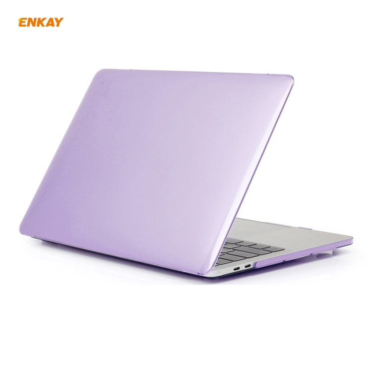 ENKAY 3 合 1 水晶筆記型電腦保護殼 + 歐規 TPU 鍵盤膜 + 防塵塞組合，適用於 MacBook Pro 13.3 吋 A1708（無 Touch Bar），適用於 MacBook Pro 13.3 吋 A1708（無 Touch Bar）