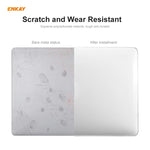 ENKAY 3合1水晶筆記型電腦保護殼 + 歐規TPU鍵盤膜 + 防塵塞組合，適用於MacBook Air 13.3吋 A1932 (2018)