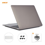 ENKAY 3 合 1 霧面筆記型電腦保護殼 + 歐規 TPU 鍵盤膜 + 防塵塞組合，適用於 MacBook Air 13.3 吋 A2179 & A2337（2020），適用於 MacBook Air 13.3 吋 A2179（2020）