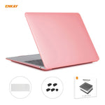 ENKAY 3 合 1 霧面筆記型電腦保護殼 + 歐規 TPU 鍵盤膜 + 防塵塞組合，適用於 MacBook Air 13.3 吋 A2179 & A2337（2020），適用於 MacBook Air 13.3 吋 A2179（2020）
