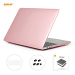 ENKAY 3 合 1 水晶筆記型電腦保護殼 + 歐規 TPU 鍵盤膜 + 防塵塞組合，適用於 MacBook Pro 13.3 吋 A2251 & A2289 & A2338（有 Touch Bar），適用於 MacBook Pro 13.3 吋 A2251（有 Touch Bar）