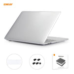 ENKAY 3 合 1 水晶筆記型電腦保護殼 + 歐規 TPU 鍵盤膜 + 防塵塞組合，適用於 MacBook Pro 13.3 吋 A2251 & A2289 & A2338（有 Touch Bar），適用於 MacBook Pro 13.3 吋 A2251（有 Touch Bar）