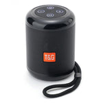 T&G TG519 TWS HiFi 便攜藍牙喇叭低音炮戶外無線柱狀喇叭，支援 TF 卡/FM/3.5mm AUX/U 盤/免提通話