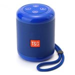 T&G TG519 TWS HiFi 便攜藍牙喇叭低音炮戶外無線柱狀喇叭，支援 TF 卡/FM/3.5mm AUX/U 盤/免提通話