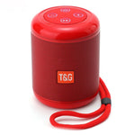 T&G TG519 TWS HiFi 便攜藍牙喇叭低音炮戶外無線柱狀喇叭，支援 TF 卡/FM/3.5mm AUX/U 盤/免提通話