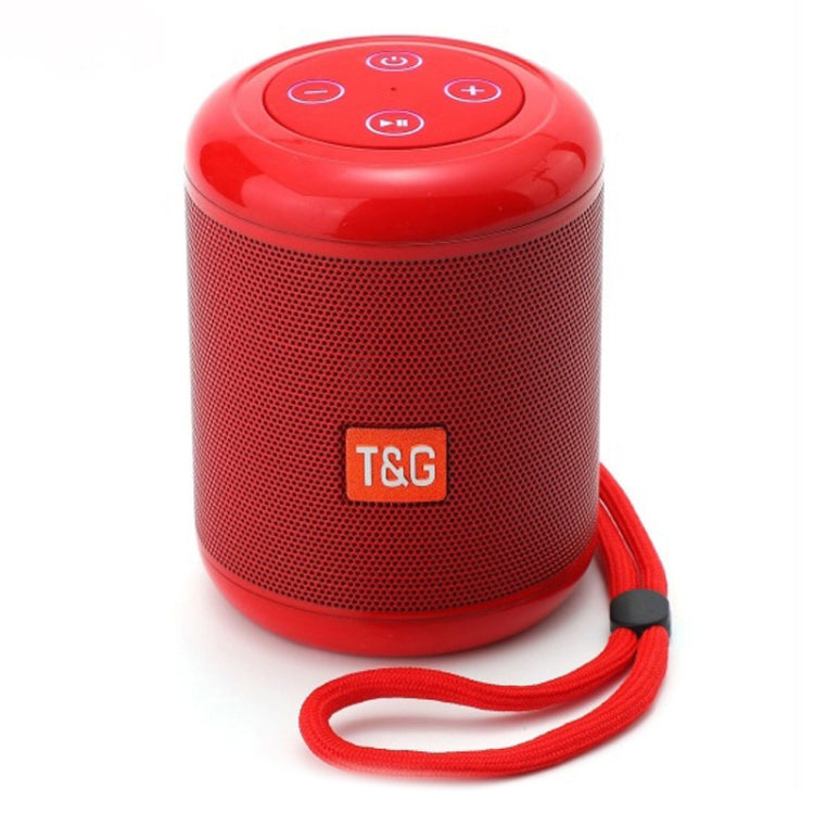 T&G TG519 TWS HiFi 便攜藍牙喇叭低音炮戶外無線柱狀喇叭，支援 TF 卡/FM/3.5mm AUX/U 盤/免提通話