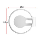 通用喇叭支架壁掛鋁合金掛架，適用於 Apple Home Pod Mini，黑色，銀色