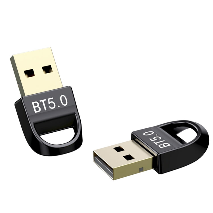 USB 藍牙 V5.0 轉接器接收器，藍牙 V5.0