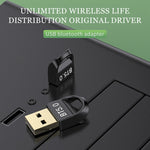 USB 藍牙 V5.0 轉接器接收器，藍牙 V5.0